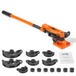 Vevor cintreuse de tubes manuelle 3 / 8' a 1' cintreuse de tuyaux a cliquet 10 - 25 mm 7 matrices de ...