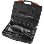 Vevor cle multiplicateur de couple 25, 4 mm rapport 1:64 multiplicateur de force avec 8 douilles coffret ...