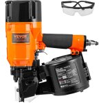Vevor - cloueuse a rouleau pneumatique, 50 - 83 mm, cloueur pneumatique a bobine 15°, cn83n, avec reglage ... Vevor - cloueuse a rouleau pneumatique, 50 - 83 mm, cloueur pneumatique a bobine 15°, cn83n, avec reglage ...