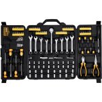 Vevor coffret deoutils de mecanicien 221pcs, douilles 1 / 4  3 / 8  sae et metrique, kit deoutils de ...