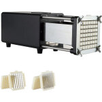 Vevor coupe - frites electrique, coupe - legumes multifonction avec lame en acier inoxydable de 12, 7 ...