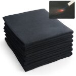 Vevor couverture de soudage ignifuge, lot de 6 couverture anti - feu fibre de carbone 540x510 mm resistante ...
