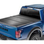 Couvre - benne a trois volets, compatible avec ford f - 250 f - 350 super duty 1999 - 2024, flanc plat ...