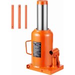 Vevor cric bouteille hydraulique 50 t, cric bouteille soude avec longue poignee en 3 sections, gamme ...