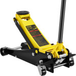 Vevor cric hydraulique rouleur 2, 5 t cric de plancher hydraulique a profil bas hauteur 88 - 495 mm cric ...