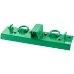 Vevor crochet de godet de tracteur, 7, 93 mm, crochet de prehension boulonne robuste en acier forge de ...