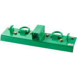 Vevor crochet de godet de tracteur, 7, 93 mm, crochet de prehension boulonne robuste en acier forge de ...