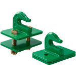 Vevor crochet de godet de tracteur 9, 52 mm, crochet de prehension boulonne robuste en acier forge de ...