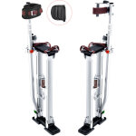 Vevor - echasses pour cloison seche reglables 61 - 101, 6 cm echasses plaquiste alliage dealuminium charge ...