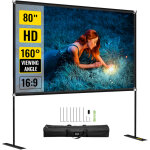 Ecran de projection avec support, diagonale 80po 203cm ecran de projecteur, hd 16:9 180x114cm toile de ... Ecran de projection avec support, diagonale 80po 203cm ecran de projecteur, hd 16:9 180x114cm toile de ...