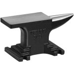 Vevor enclume de forgeron 4 kg a une bigorne enclume en acier moule robuste table de travail 132x68 mm ...