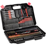 Vevor ensemble de forets et embouts pour perceuse tournevis 246pcs, coffret de meches et embouts de tournevis, ...