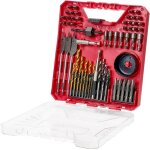Vevor ensemble de forets et embouts pour perceuse tournevis 70pcs, coffret de meches et embouts de tournevis, ...