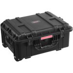 Vevor etui rigide resistant aux intemperies ip67, etui de protection robuste avec roulettes, poignee ...