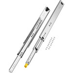 Vevor ? coulisse de tiroir verrouillable 500 mm ? capacit� de charge 113, 4 kg ? rail coulissant � montage ...