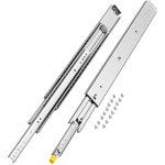 Vevor glissiere de tiroir a extension complete, 1 paire, coulisse de tiroir verrouillable, 762 mm, capacite ...