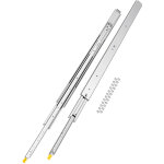 Vevor glissiere de tiroir a extension complete, 1422 mm, coulisse de tiroir verrouillable, 1 paire, capacite ...