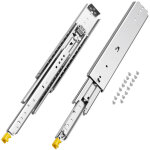 Vevor glissiere de tiroir a extension complete, 457 mm, coulisse de tiroir verrouillable, 1 paire, capacite ...