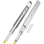 Vevor glissiere de tiroir a extension complete, 762 mm, coulisse de tiroir verrouillable, 1 paire, capacite ...