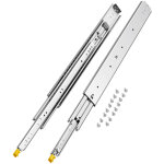 Vevor glissiere de tiroir a extension complete, 812 mm, coulisse de tiroir verrouillable, 1 paire, capacite ...