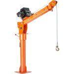 Vevor ? grue de levage �lectrique 998 kg ? treuil 2722 kg ? pivotante 360� ? acier galvanis� ? montage ...