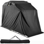 Vevor housse pour moto 270x105x155 cm, couverture impermeable moto velo en oxford 600d, abri moto exterieur ...
