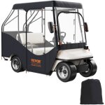 Mophorn - vevor housse pour voiturette de golf universel bache golfette impermeable en polyester 420d ...