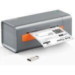 Vevor imprimante deetiquettes thermique direct 4x6 code a barres usb haute vitesse 150 mm / s 203 dpi ...