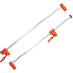 Vevor jeu de 2 serre - joints a liberation rapide 145 cm, serrage parallele, avec limite de charge 499 ...