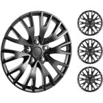 Vevor jeu de 4 enjoliveurs de jante de roue 40, 6 cm diametre, couvre - jante en abs et pc, resistant ...
