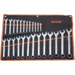 Vevor jeu de cles mixtes 25pcs, cles a fourche metrique 6 - 32 mm, cle plate en acier au carbone, avec ...