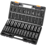 Mophorn ? jeu de douilles � chocs 1 / 2' 26 pi�ces ? acier cr - v 6 pans ? profondes 10 - 36 mm ? �tui ...