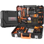 Kit deoutils de reparation domestique, 146 pieces, ensemble deoutils manuels menagers generaux, avec ...