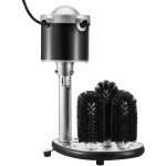 Vevor lave - verres electrique commercial, 5 brosses lave - verres 600 tasses / heure, nettoyeur a verres ...