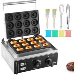 Vevor machine a beignets electrique, 1550 w, appareil a donuts commercial avec surface antiadhesive, ... Vevor machine a beignets electrique, 1550 w, appareil a donuts commercial avec surface antiadhesive, ...