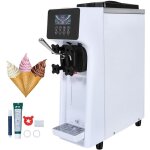 Mophorn - vevor machine a creme glacee commerciale 10 l / h 900 w 1 saveur, machine a glace italienne ...