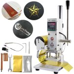 Vevor machine deestampage 220v machine deestampage a chaud 8x10cm marquage de logo 300w presse machine ...