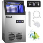 Vevor machine a glacons 220v capable de produire 35 kg par 24 heures machine a glace commerciale pour ...