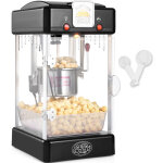 Vevor machine a pop corn 300 w, appareil a pop - corn de comptoir electrique, bol de 71 g pour 3, 8 l ...