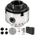 Mandrin de tour a 4 mors 95 mm mandrin a centrage automatique, mandrin de precision a 4 machoires auto ...
