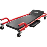 Vevor mechanic garage creeper, 44 pouces, capacite de 300 lb, chariot roulant automobile avec 6 roulettes, ...