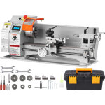 Mophorn - tour a metaux 7'' x 16'', tour deetabli de precision 800w, vitesse variable 150 - 2500 rpm, ...