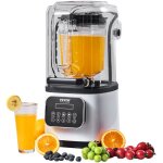 Vevor mixeur professionnel avec capacite de 2 l, blender electrique de comptoir, melangeur avec bouclier, ...