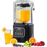 Vevor mixeur professionnel avec capacite de 2 l, blender electrique de comptoir, melangeur multifonctionnel ...