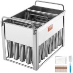 Mophorn - vevor moules a glace commerciaux, 40 moules cylindriques a sucettes glacees, moules a popsicle ...