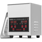 Vevor nettoyeur a ultrasons numerique 1, 3 l 50 w, bac ultrasons 40 khz, appareil de nettoyage ultrasonique ...