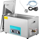 Nettoyeur ultrasonique 30l avec minuterie de chauffage pour le nettoyage des bijoux, controle par bouton, ... Nettoyeur ultrasonique 30l avec minuterie de chauffage pour le nettoyage des bijoux, controle par bouton, ...