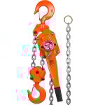 Mophorn - vevor palan a levier manuel 6 t palan a chaine a cliquet manutention levage 5, 8 m acier au ...