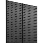 Vevor panneau perfore mural 609, 6x304, 8 mm organiseur garage en metal robuste avec 2 panneaux perfores, ...