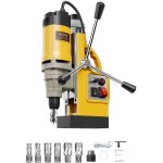 Vevor - perceuse magnetique 1400 w, perceuse a colonne force 12800 n, vitesse variable, max. diametre ...